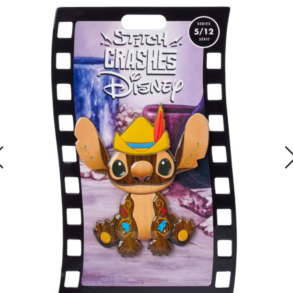 Stitch Crashes Disney Jumbo Pin 5/12